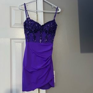 Ashley Lauren homecoming dress
